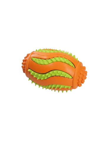 Misoko Rugbybold i Latex til Hunde – 9 cm