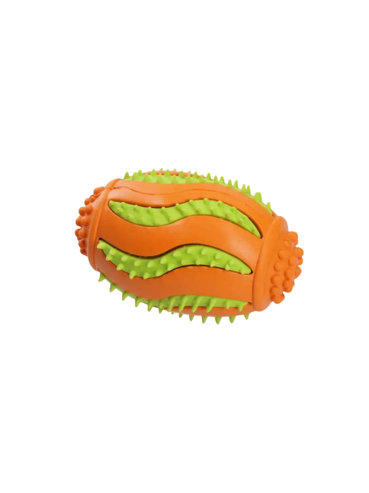 Misoko Rugbybold i Latex til Hunde – 9 cm