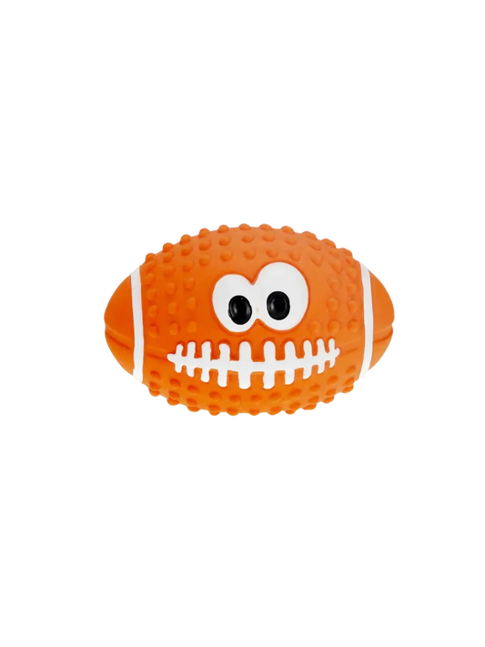 Misoko Rugbybold i Latex til Hunde – 7,5 cm