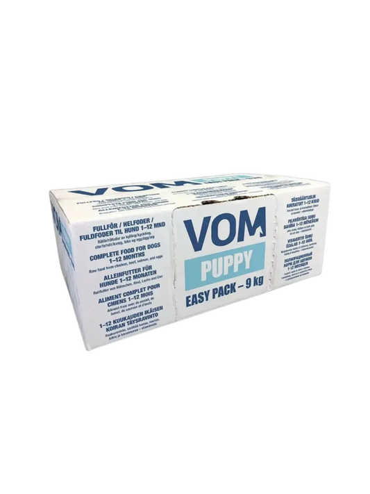 VOM & Hundemat Easy Pack Puppy Fuldfoder til Hvalpe – 9 kg