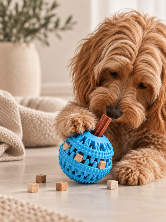 Aktivitetsbold til Hunde med Monster Godbidder & Companion Tyggestænger – Sampak