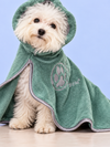 Show Tech Dry Dude Mikrofiber Tørredækken til Hunde – Grøn