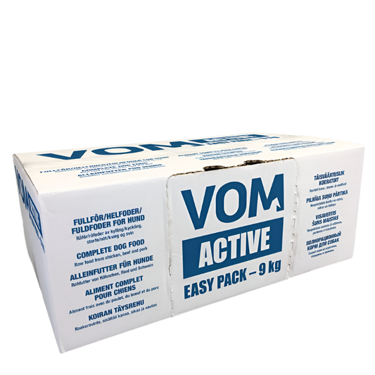 VOM & Hundemat Easy Pack Active Fuldfoder til Hunde – 9 kg