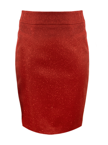 CBK Suits Icy Sparkling Nederdel Fiery Red