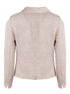 CBK Suits Chili Jacquard Blazer Misty Rose
