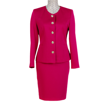 CBK-Anzug, klassische Saraya-Jacke – Cerise