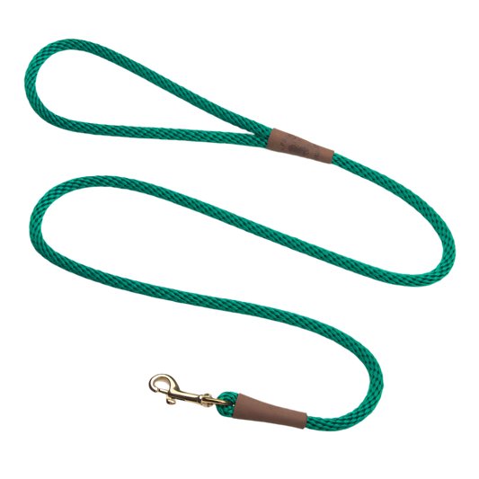 Mendota Hundeline Kelly Green 1,8m Lang & 9mm Tyk