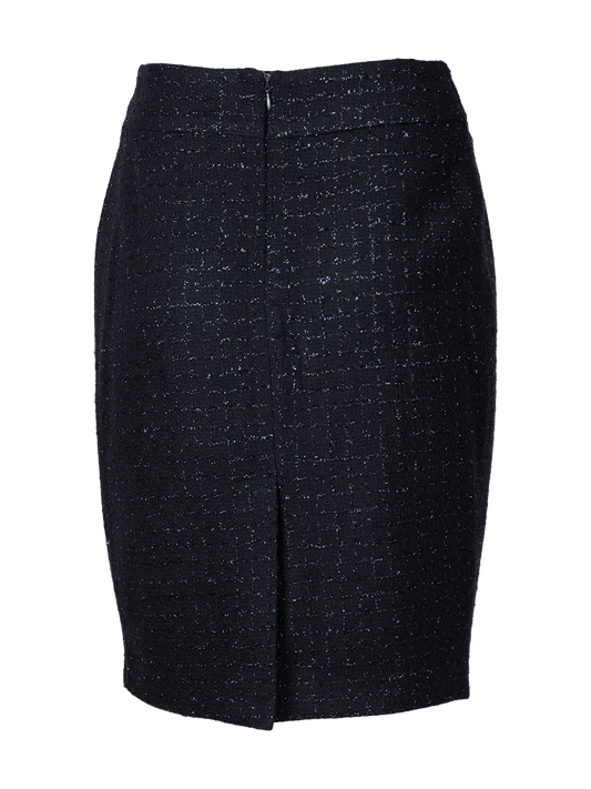 CBK Suits Nouveau Nederdel Tweed Sparkle Midnight