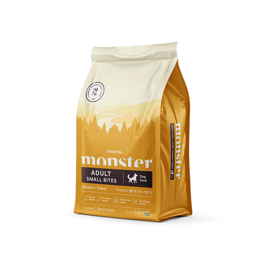 Monster Original Voksen Kylling/Kalkun Small Bites