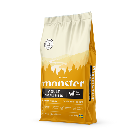 Monster Original Voksen Kylling/Kalkun Small Bites