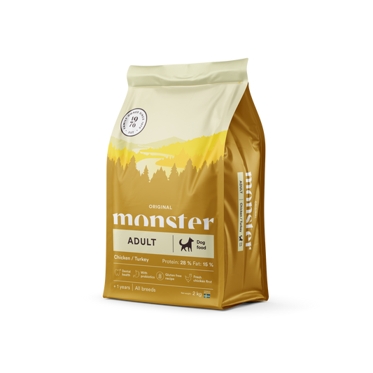 Monster Original Voksen Kylling/Kalkun