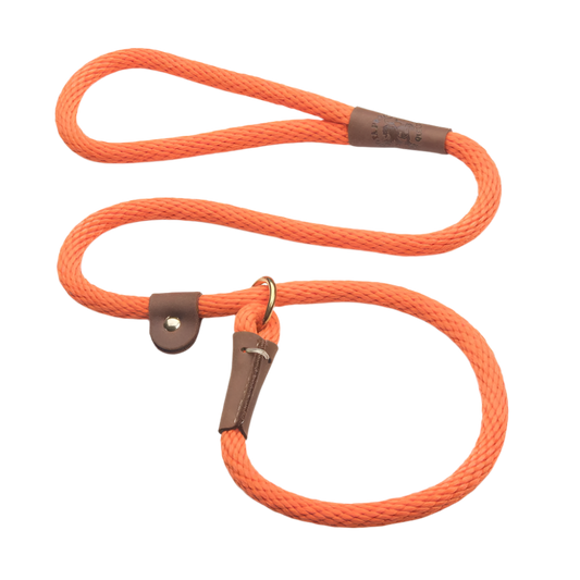 Mendota Retrieverline Orange 1,8m Lang & 13mm Tyk