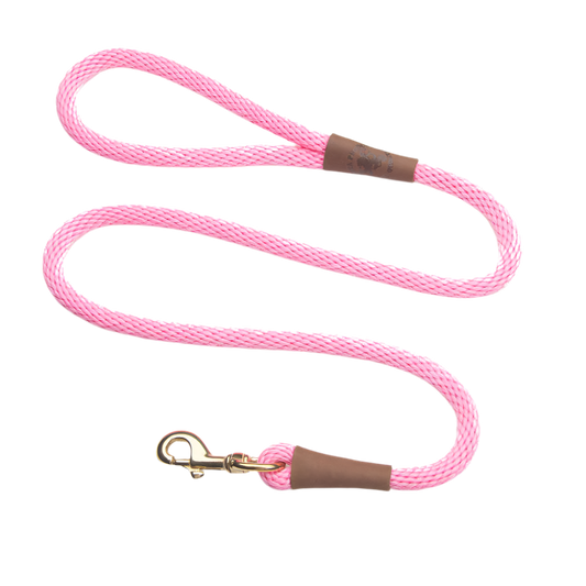 Mendota Hundeline Pink 1,8m Lang & 13mm Tyk