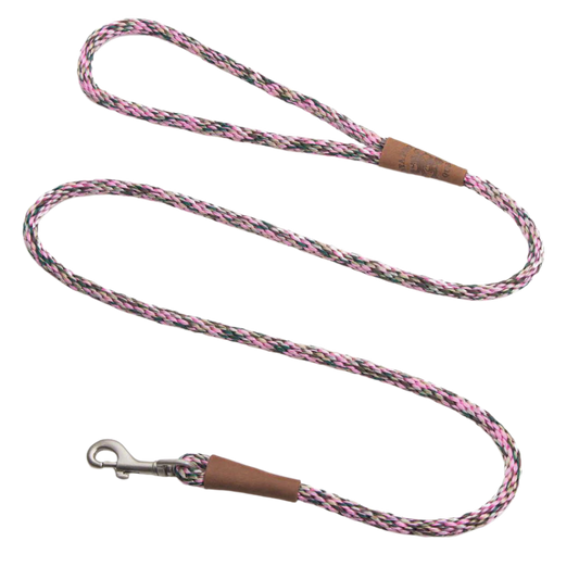 Mendota Hundeline Pink Camo 1,8m Lang & 9mm Tyk