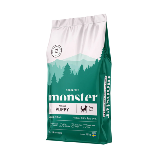 Monster Kornfri Hvalp med Lam & And