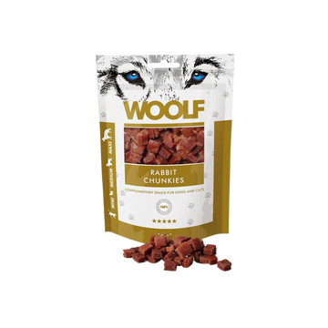 Woolf Chunkies Hundegodbidder med Kanin