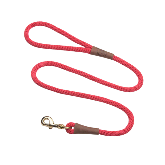Mendota Hundeline Red 1,8m Lang & 13mm Tyk