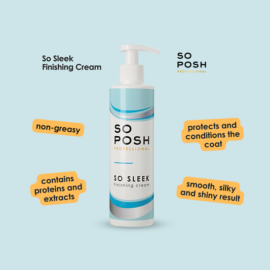 So Posh So Sleek Finishing Cream til Hunde