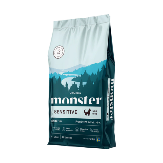 Monster Original Sensitive Hvid Fisk