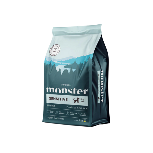 Monster Original Sensitive Hvid Fisk