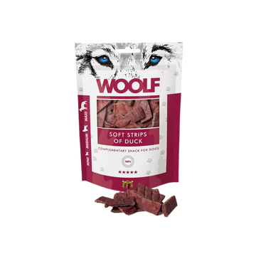 Woolf Soft Strips Hundegodbidder med And