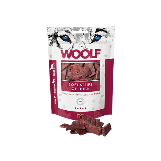 Woolf Soft Strips Hundegodbidder med And