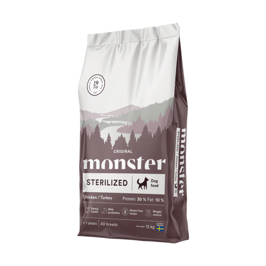 Monster Original Sterilized Kylling & Kalkun Low Fat
