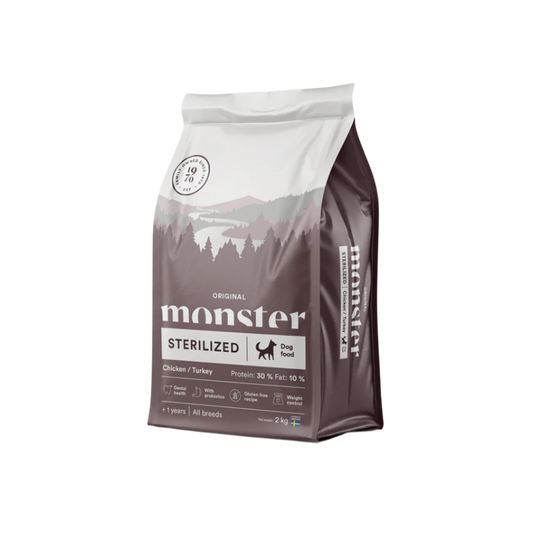 Monster Original Sterilized Kylling & Kalkun Low Fat