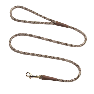 Mendota Hundeleine Tan 1,8 Meter lang, 9 mm dick