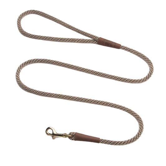 Mendota Hundeline Tan 1,8m Lang & 9mm Tyk