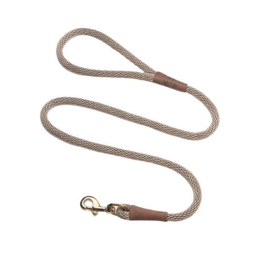 Mendota Hundeline Tan 1,8m Lang & 13mm Tyk