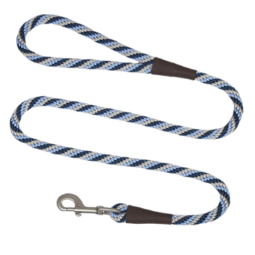 Mendota Hundeline Arctic Blue 1,8m Lang & 13mm Tyk