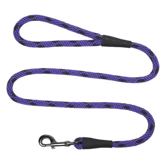 Mendota Hundeline Black Ice Purple 1,8m Lang & 13mm Tyk