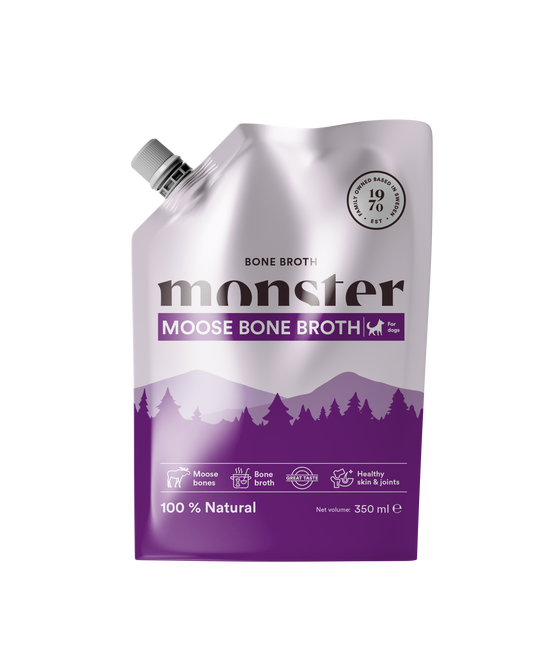 Monster Bone Broth med Elg