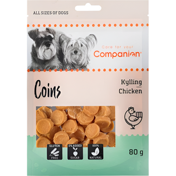 Companion Coins Hundegodbidder med Kylling