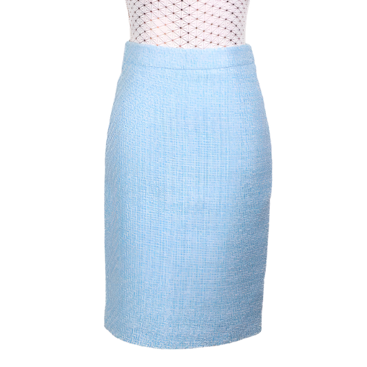 CBK Suits New Tweed Look Nederdel Light Blue