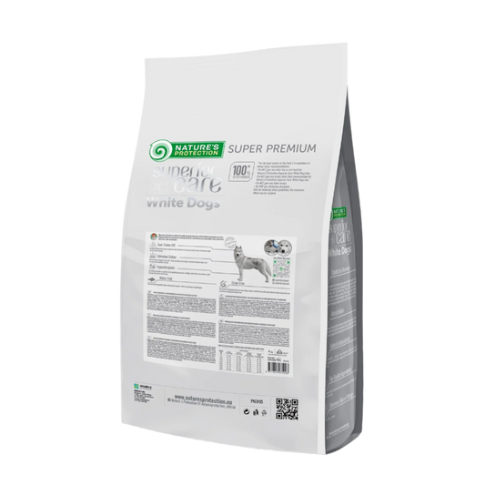 Nature's Protection White Dogs - Hvid Fisk - Alle Racer - Mellem Piller