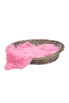 CBK-Fleece-Hundedecke Cherry Pink Ultraweich und wendbar