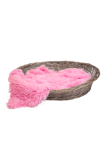 CBK-Fleece-Hundedecke Cherry Pink Ultraweich und wendbar