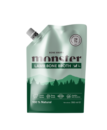 Monster Bone Broth med Lam