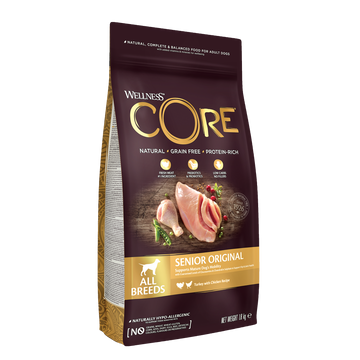 CORE Senoir Original All Breed, Chicken & Turkey 1,8 kg hos GroomUs